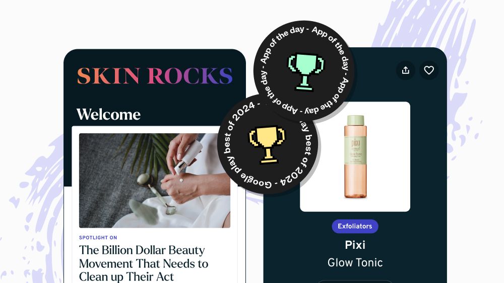 Skin Rocks app
